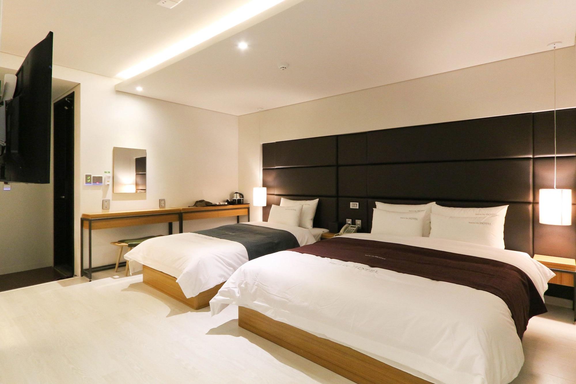 Best In City Hotel Busan Buitenkant foto